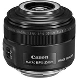 CANON EF-S 35MM MACRO LENS F 2.8 (CROPPED SENSOR ONLY)